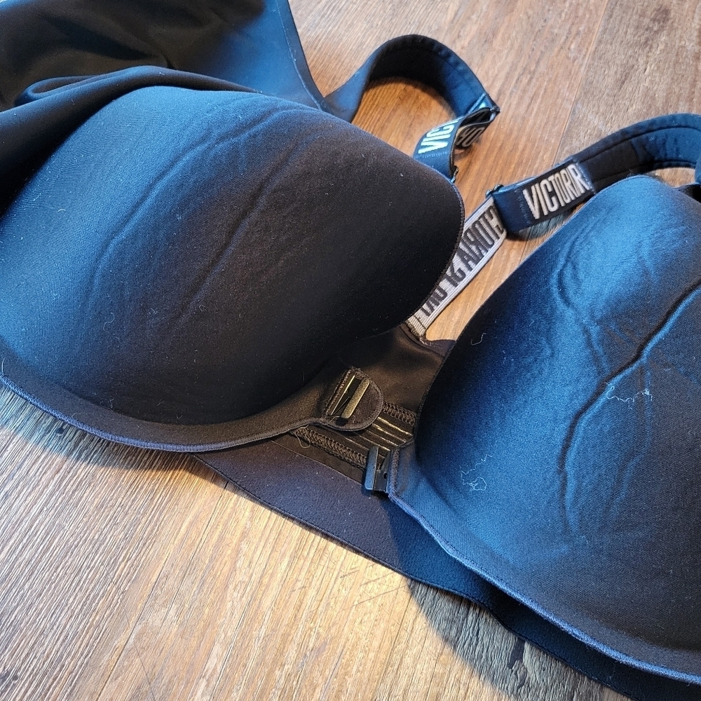 VSX Victoria's Secret Sport Black Incredible Knockout Ultra Max Sports Bra - Picture 3 of 4